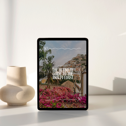 Amalfi Coast travel guide with the best hotels, restaurants, beach clubs, boat tours, day trips, and insider tips for Positano, Amalfi, Ravello, and Sorrento